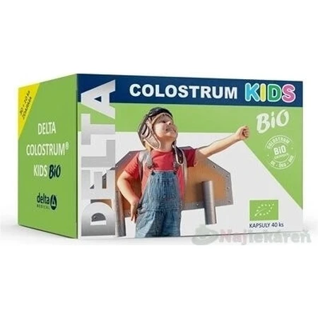 DELTA COLOSTRUM KIDS BiO 1×40 cps, voedingssupplement