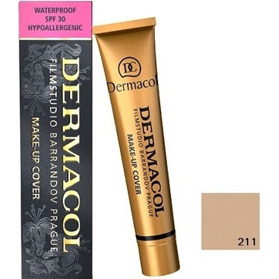 DERMACOL MAKE-UP COVER 211 1×30 g, maquillaje