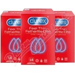 DUREX Feel Thin Extra Lubricated pachet 1×54 buc, prezervative