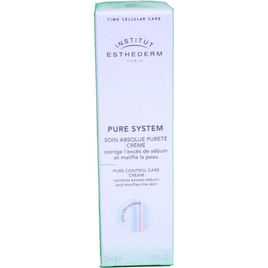 Institut Esthederm Institut Esthederm Pure Control Care Cream 50 ml 1×50 ml 1×50 ml, crema per pelli grasse