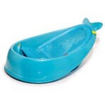 SKIP HOP Bañera con cojín ergonómico Moby 3 fases Moby azul 1×1 ud, 2 posiciones ergonómicas