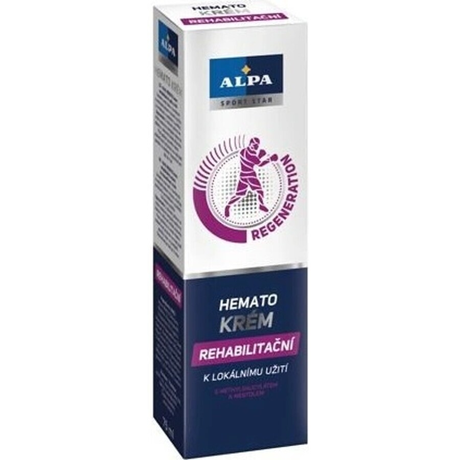 ALPA SportStar HEMATO CREAM 1×75 ml, revalidatiecrème