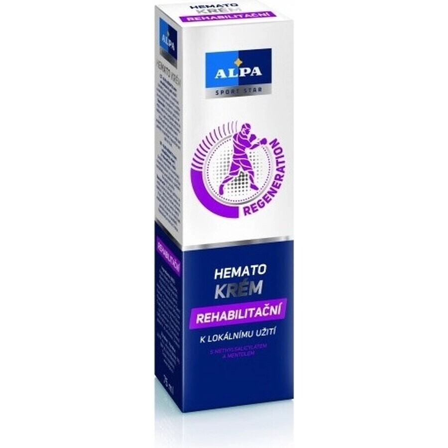 ALPA SportStar HEMATO CREAM 1×75 ml, revalidatiecrème