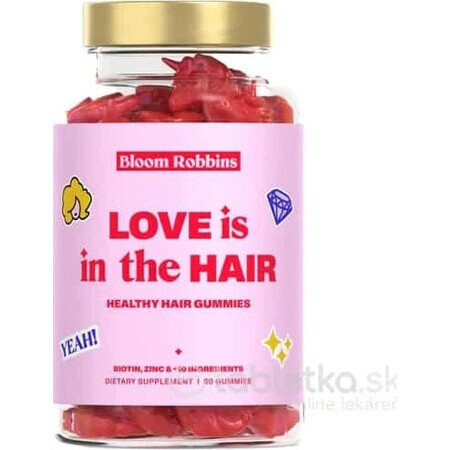 LOVE is in the HAIR - Gummies voor gezond haar 1×60 stuks, voedingssupplement