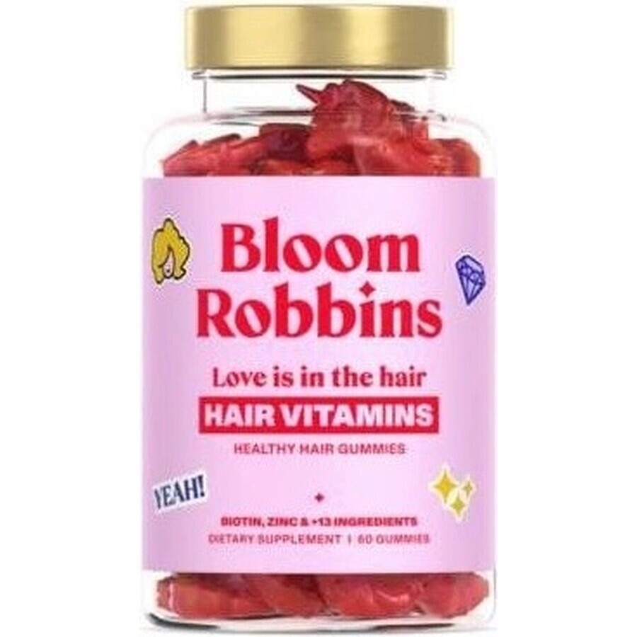 LOVE is in the HAIR - Gummies voor gezond haar 1×60 stuks, voedingssupplement