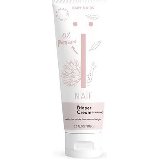NAÏF Cremă pentru iritația scutecului pentru copii și bebeluși fără parfum 1×75 ml, cremă pentru iritația scutecului