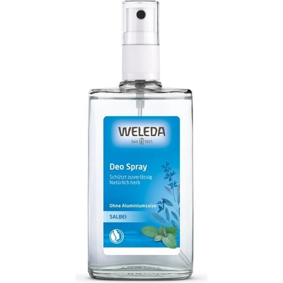 WELEDA Sage deodorant 1×200 ml, deodorant, refill - without spray