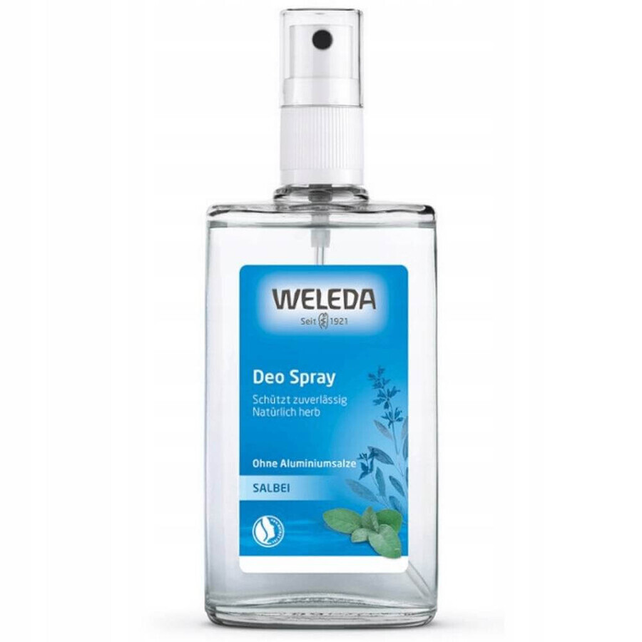 WELEDA Sage deodorant 1×200 ml, deodorant, refill - without spray