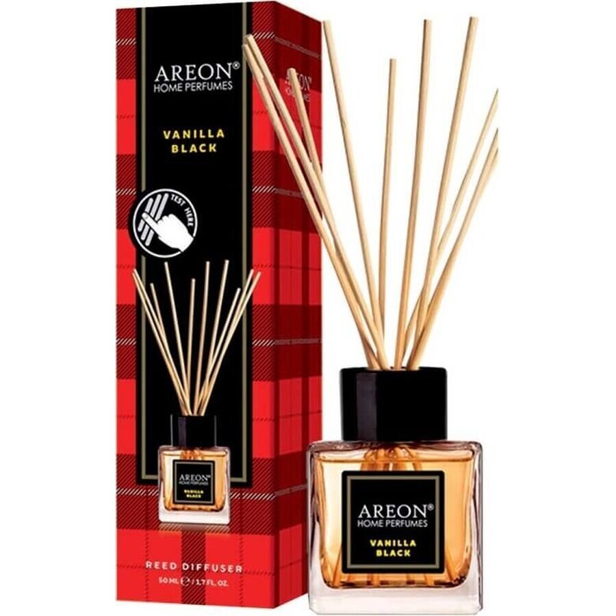 Areon Ah Parfum Sticks Black Vanilla 1×50 ml, diffuser stick