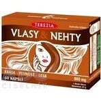 TEREZIA HAIR & NECHTY 1×60 cps, food supplement