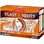 TEREZIA HAIR & NECHTY 1×60 cps, food supplement