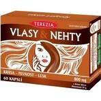 TEREZIA HAIR & NECHTY 1×60 cps, food supplement