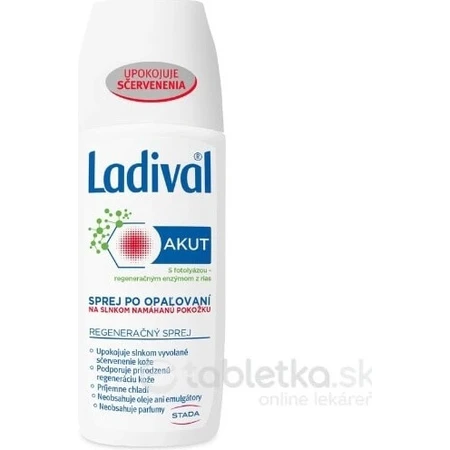 LADIVAL Akut spray 1×150 ml, after sunbathing spray