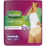 DEPEND NORMAL S/M voor dames 1×10 stuks, stretchbroekje