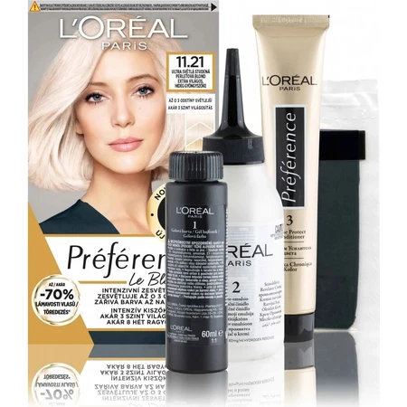 L'Oréal Paris Preference Le Blonding Ultra Light Cool Pearl Blond 1×180 ml kleur