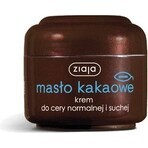 Ziaja - crema nutritiva para la piel con manteca de cacao 1×50 ml, crema para la piel