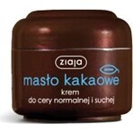 Ziaja - crema nutritiva para la piel con manteca de cacao 1×50 ml, crema para la piel