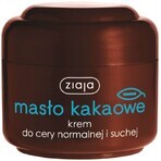 Ziaja - crema nutritiva para la piel con manteca de cacao 1×50 ml, crema para la piel