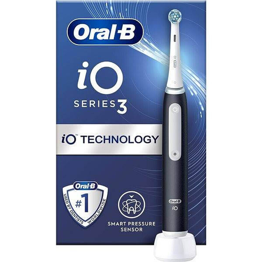 Oral B Oral B EK iO Series 3 Zwart 1×1st, elektrische tandenborstel