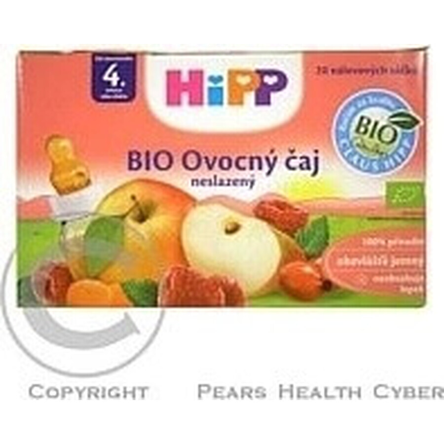 HiPP Organic Fruit Tea 20×2 g, thé aux fruits