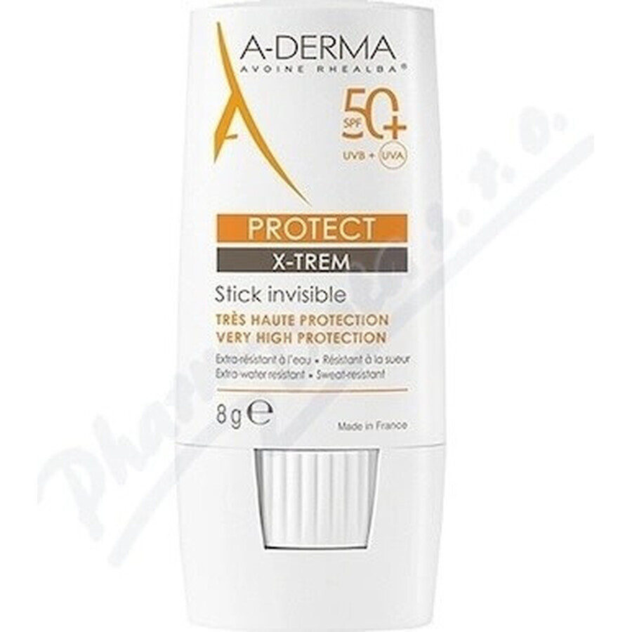 A-DERMA PROTECT X-TREM STICK 50+ transparenter Stick 1x8 g