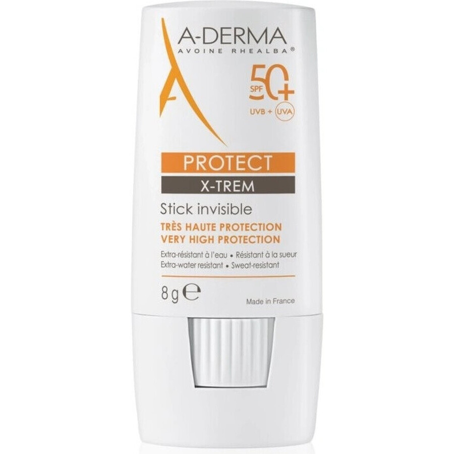 A-DERMA PROTECT X-TREM STICK 50+ transparenter Stick 1x8 g