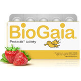 BioGaia ProTectis 1×10 pieces, chewable tablets - strawberry flavor