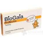 BioGaia ProTectis 1×10 stuks, kauwtabletten - aardbeiensmaak