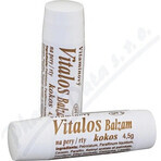 VITALOS Lippenbalsem Kokosnoot Lippenbalsem SPF 5 1×1 st, vitamine balsem