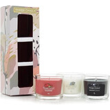 Yankee Candle - Set de regalo 3x vela votiva de cristal 1×3 uds, set de regalo de velas