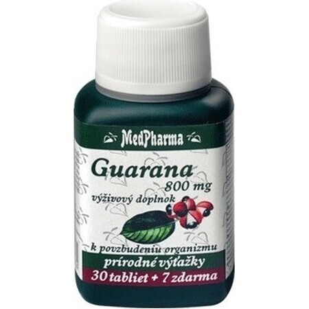 MedPharma GUARANA 800MG 1×37 tbl, guarana