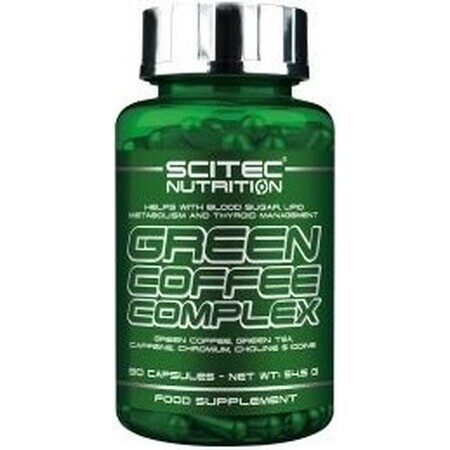 Scitec Nutrition Groene Koffie 1×90 cps, voedingssupplement