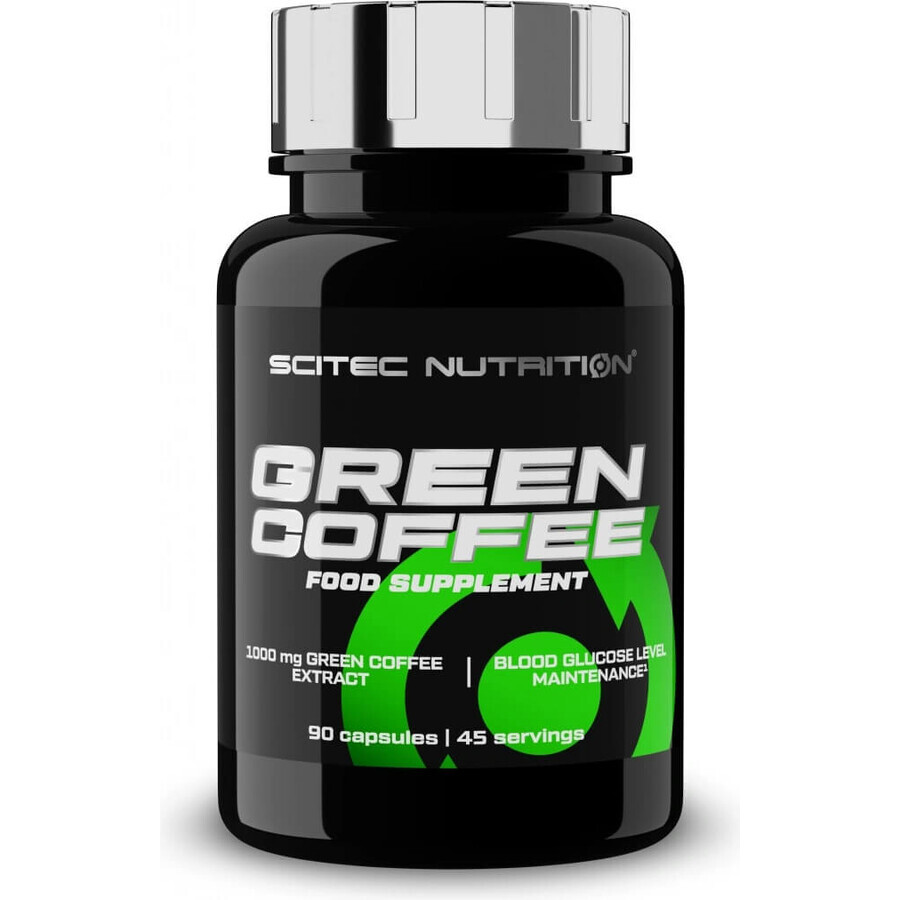 Scitec Nutrition Groene Koffie 1×90 cps, voedingssupplement