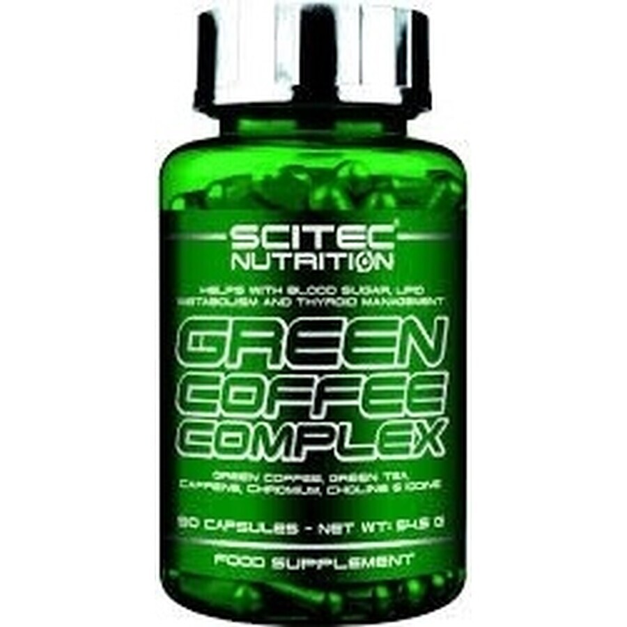 Scitec Nutrition Groene Koffie 1×90 cps, voedingssupplement