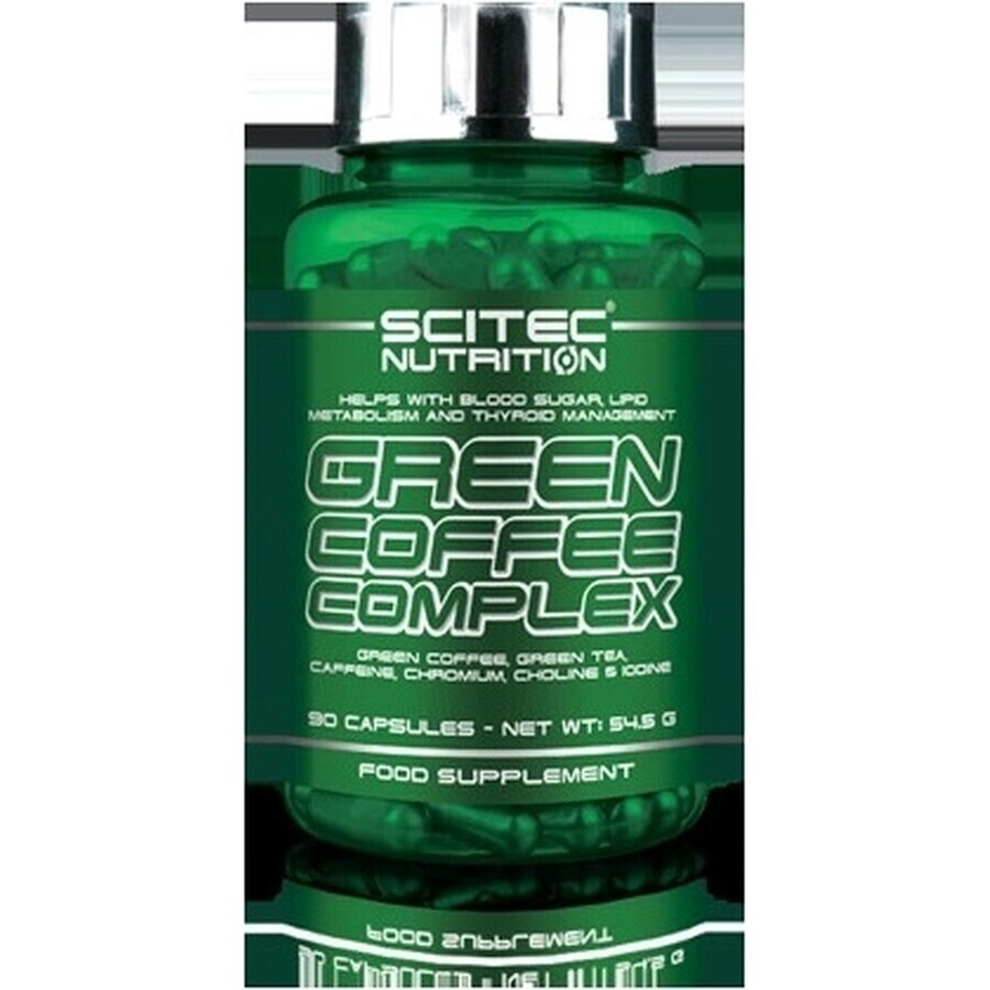 Scitec Nutrition Groene Koffie 1×90 cps, voedingssupplement