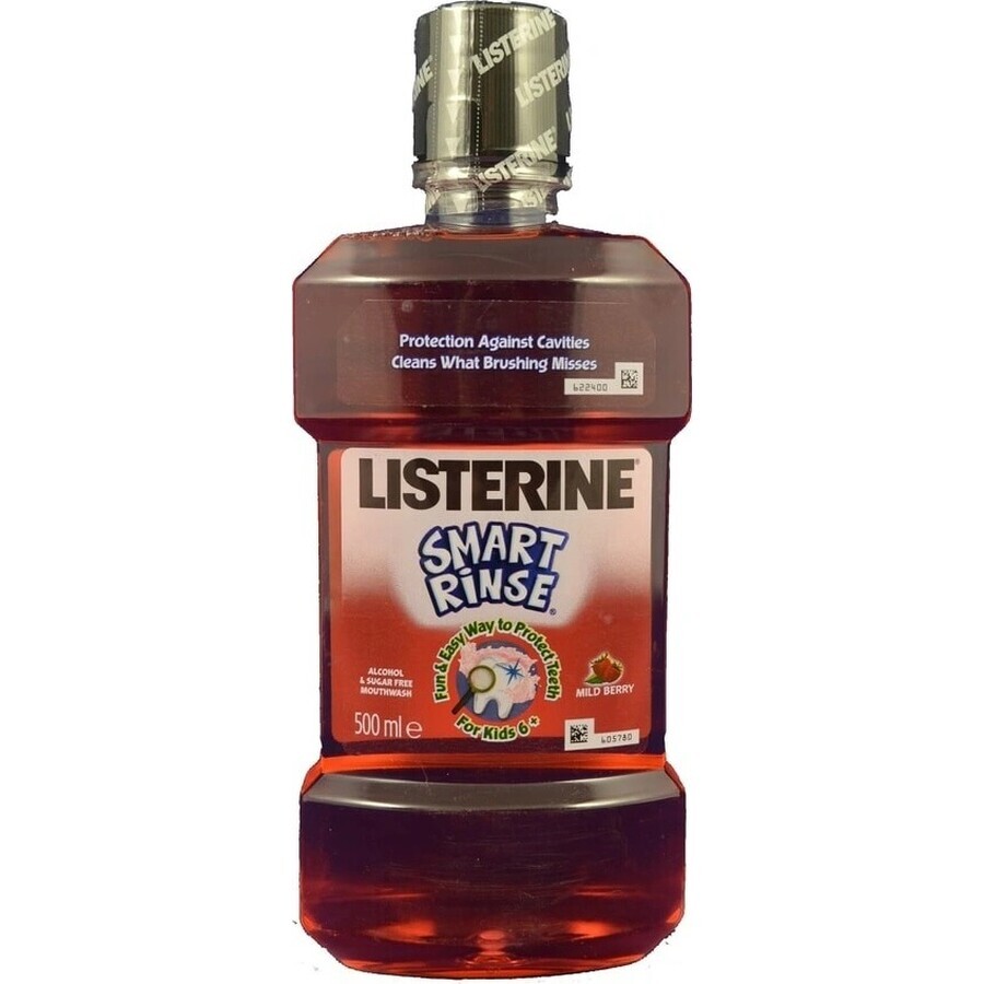 LISTERINE® SMART RINSE™ Bacău mondwater 1×500 ml, mondwater