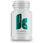 Kompava Zinc + Selenium + Cordyceps Sinensis 1×60 cps, food supplement