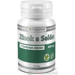 Kompava Zinc + Selenium + Cordyceps Sinensis 1×60 cps, food supplement