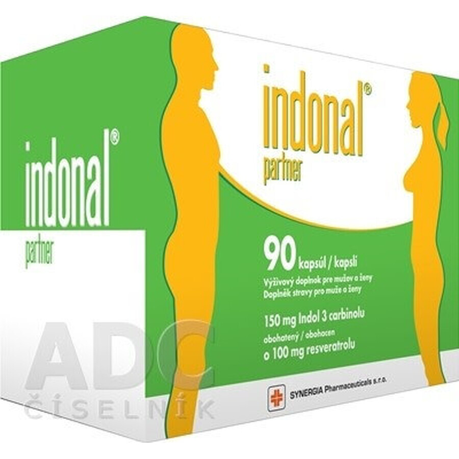 Indonal partner 1×90 cps, voedingssupplement