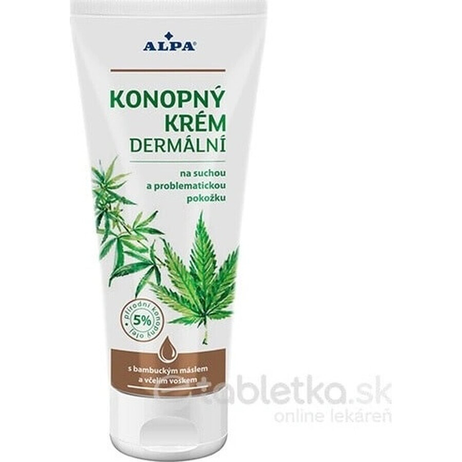 ALPA HEMP CREAM dermaal 1×100 ml, hennepcrème