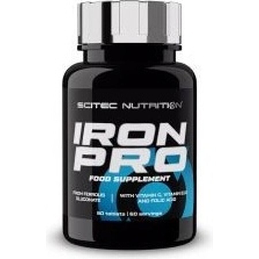 Scitec Nutrition Iron Pro 1×60 tbl, integratore alimentare