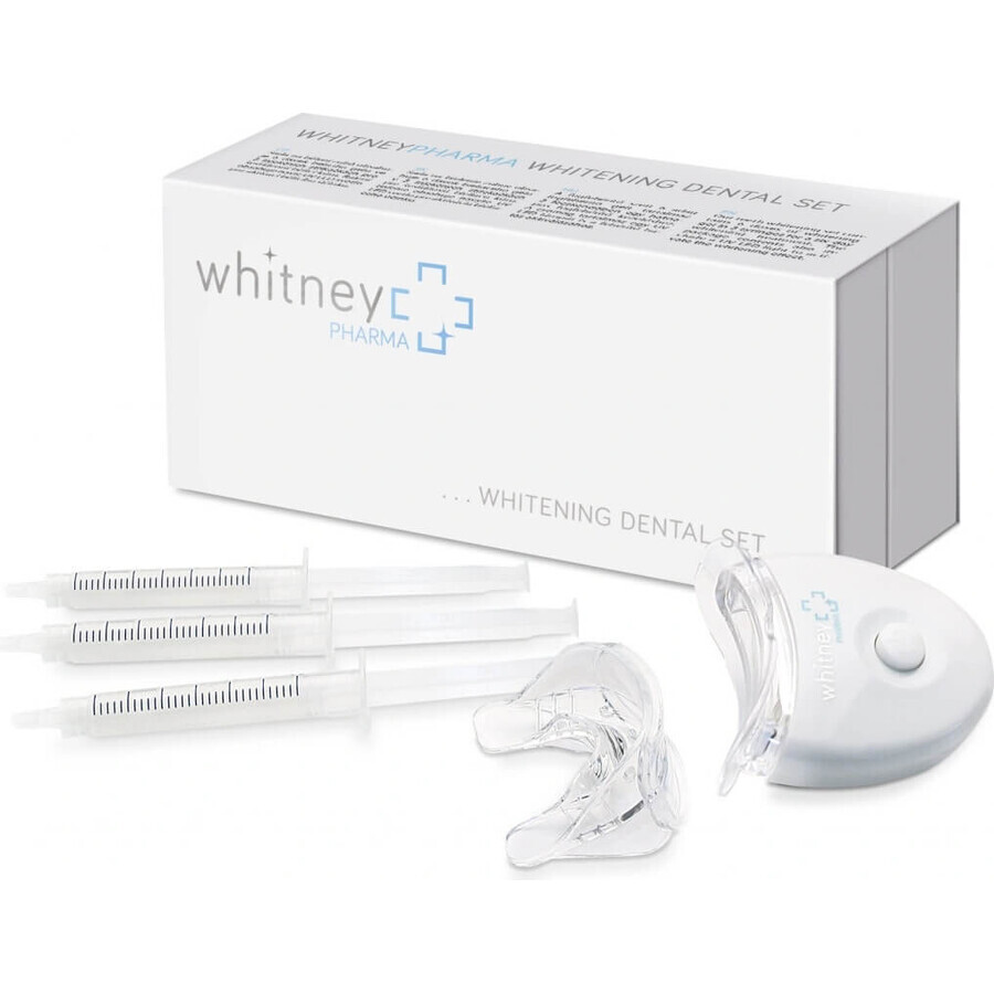 WhitneyPHARMA Zahnaufhellungsset 3×3 ml, Zahnaufhellungsset