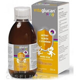 VITAGLUCAN SYRUP 1×250 ml, syrup for children with lemon flavor