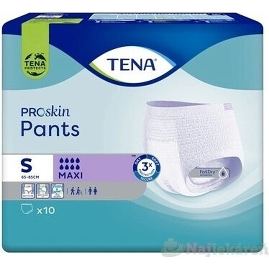 TENA MAXI S 10KS 1×10 pcs, incontinence briefs