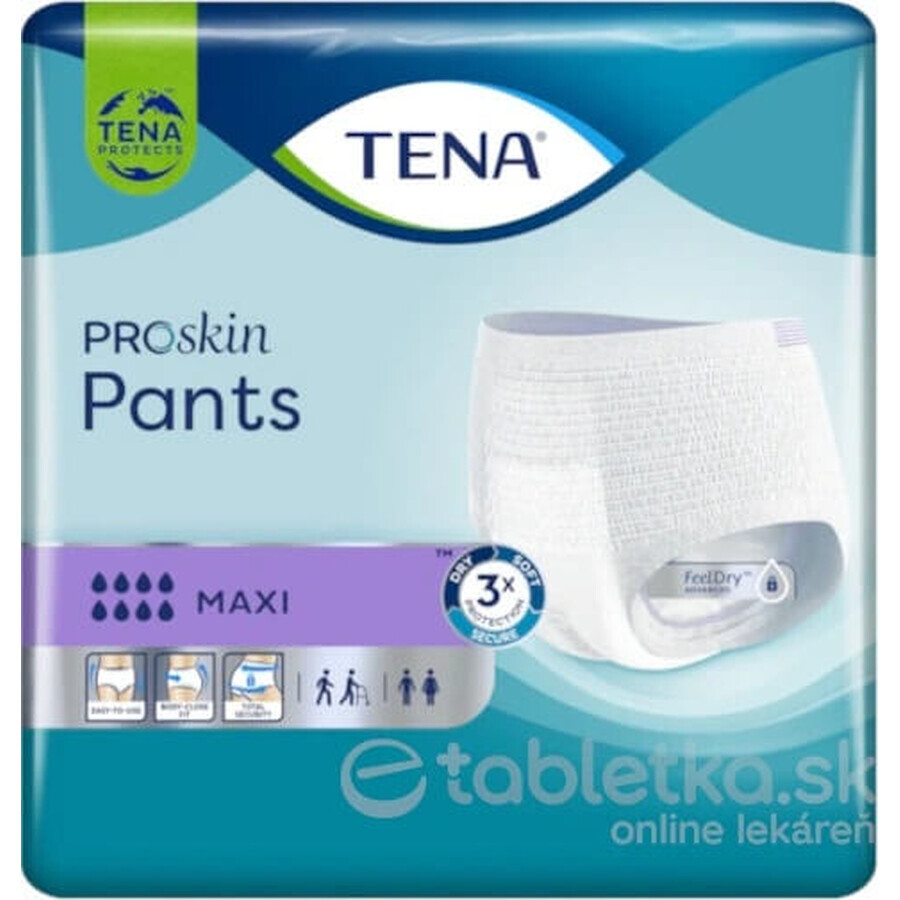 TENA MAXI S 10KS 1×10 pcs, incontinence briefs