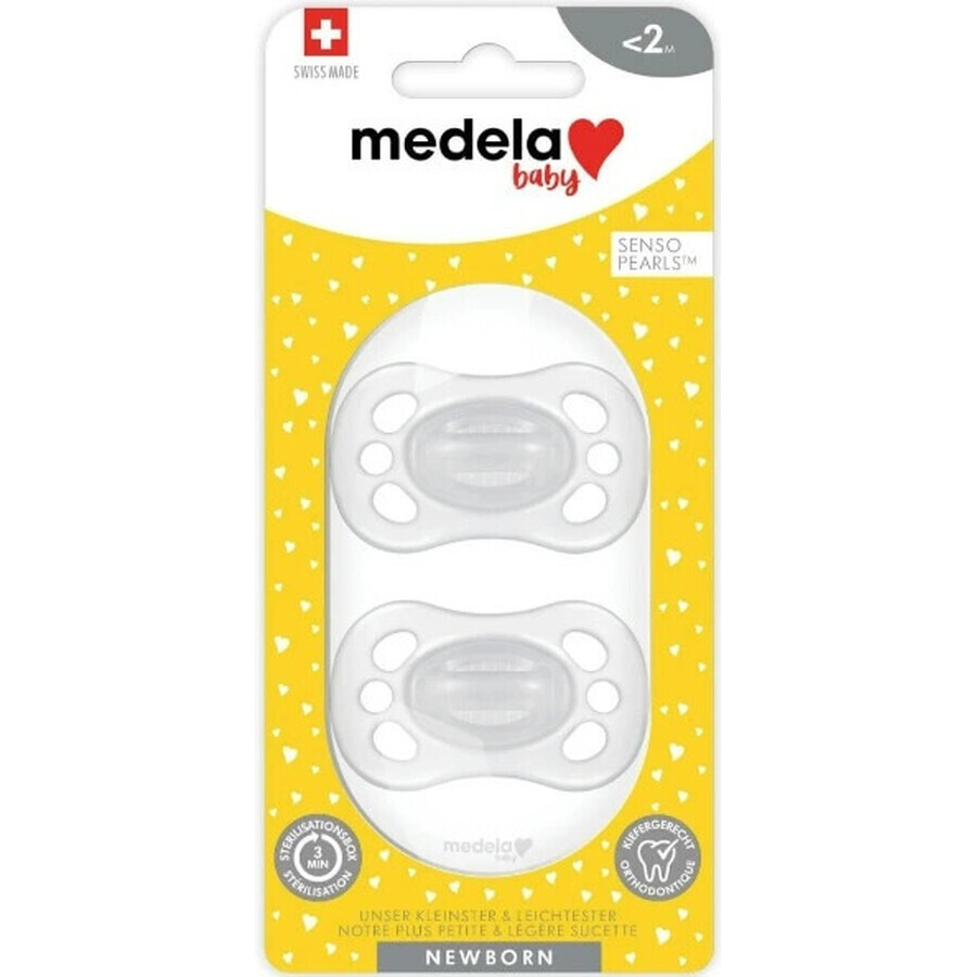 Medela Baby NEWBORN Fopspeen 0-2m 1×1 stuk, fopspeen 0-2m