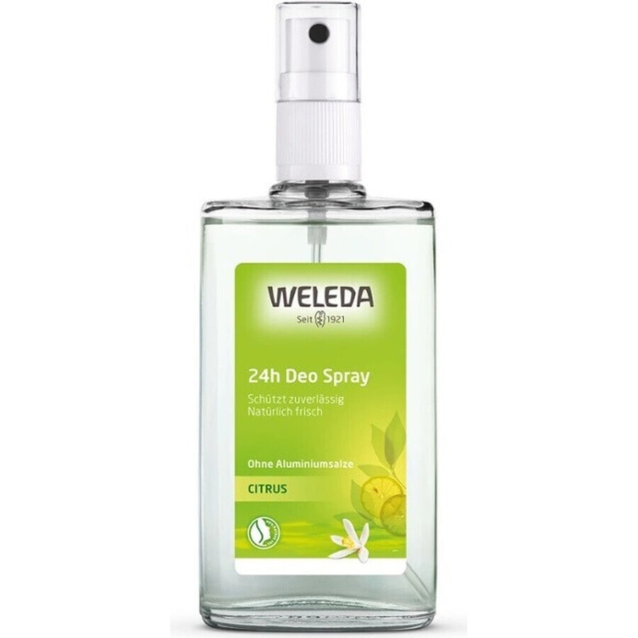 WELEDA Deodorant Citrus 1×200 ml, deodorant, navulling - zonder spray