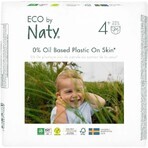 ECO BY NATY Pañales desechables 4+ (9-20 kg) 24 piezas 1×24 piezas