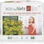 ECO BY NATY Pañales desechables 4+ (9-20 kg) 24 piezas 1×24 piezas