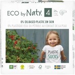 ECO BY NATY Pañales desechables 4+ (9-20 kg) 24 piezas 1×24 piezas